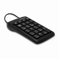 Teclado Numerico Vorago Kb-105, Ergonomico, Usb, Negro