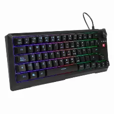 Teclado Gamer Vorago Kb-506 Rgb, Alambrico, Anti-ghosting, Usb, Negro