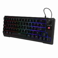 Teclado Gamer Vorago Kb-506 Rgb, Alambrico, Anti-ghosting, Usb, Negro