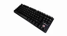 Teclado Mecanico Gamefactor Kbg500-rd, Compacto, Anti-ghosting, Rgb, Cable De Nylon, Negro