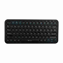 Teclado Inalambrico Vorago Kbw-400, Conexion Usb Y Bt, Puerto De Carga Tipo C, 78 Teclas