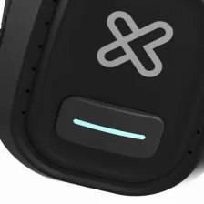 Audífonos Klip Xtreme Voxcom Diadema, Inalámbrico Y Alámbrico, Usb, Bluetooth, Negro