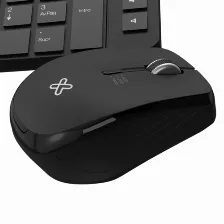 Teclado Inalámbrico Klip Xtreme Revolution Tamaño Completo (100%), 9.1 M, Teclado Numérico, Negro