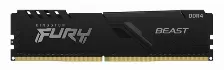 Memoria Ram Kingston Fury Beast, 16gb, Ddr4, 3200mhz, Cl16, Dimm, Negro