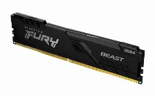Memoria Ram Kingston Fury Beast, 16gb, Ddr4, 3200mhz, Cl16, Dimm, Negro