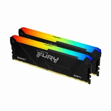 Memoria Ram Kingston Technology Fury Beast Rgb 16gb Ddr4, Cl 16