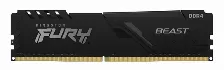 Memoria Ram Kingston Fury Beast, 16gb, 3200mhz, Ddr4, Disipador Negro Open Box Grado