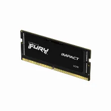 Memoria Ram So-dimm Kingston, Fury Impact Black, 32gb, Ddr5, 4800mhz, Non-ecc, Cl38, Xmp Open Box Nuevo