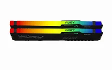 Kit Memoria Ram Kingston Fury Beast Rgb Ddr5, 5600mhz, 16gb, 2x8gb, Cl40, Xmp