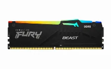 Kit Memoria Ram Kingston Fury Beast Rgb Ddr5, 5600mhz, 16gb, 2x8gb, Cl40, Xmp