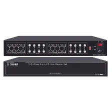 Extensor Epcom Kittt16pvturbox Transmisor Y Receptor Av, 3840 X 2160, Hasta 300 M, Negro