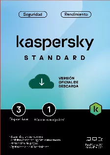 Licencia Electronica Esd Kaspersky Standard / 3 Dispositivos / 1 Ano / Base Kl1041zdcfs