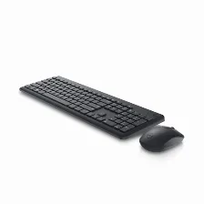 Teclado Inalámbrico Dell Español, Tamaño Completo (100%), Teclado Numérico, Negro