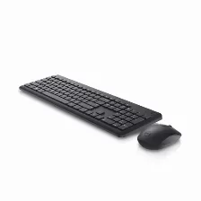 Teclado Inalámbrico Dell Km3322w Tamaño Completo (100%), Teclado Numérico, Negro
