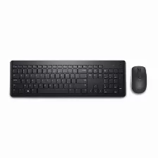 Teclado Inalámbrico Dell Km3322w Tamaño Completo (100%), Teclado Numérico, Negro