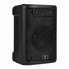 Bocina Vorago Bt 205 Karaoke Speaker, 10 W, 2 Ohmio, Inalambrico Y Alambrico, Rgb, Color Negro