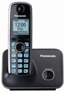 Teléfono Panasonic Kx-tg4111 Identificador De Llamadas, Negro