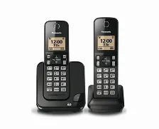Teléfono Panasonic Kx-tgc352meb Terminal Inalámbrico, Altavoz, Identificador De Llamadas, Negro