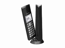 Telefono Panasonic Kx-tgk210meb | Inalambrico | Con Identificador De Llamadas | Modo Eco | Directorio Telefa“nico | Bota“n Para Intercom | Color Negro.