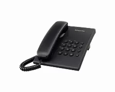 Teléfono Panasonic Kx-ts500 Identificador De Llamadas, Negro