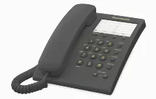 Teléfono Panasonic Kx-ts550 Identificador De Llamadas, Negro