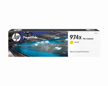 Cartucho De Tinta Hp 974x, Amarillo Original