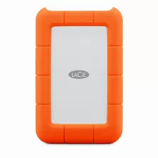 Disco Duro Externo Lacie Rugged Mini 1 Tb, Usb Tipo C 3.2 Gen 1 (3.1 Gen 1), Naranja