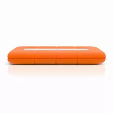 Disco Duro Externo Lacie Rugged Mini 1 Tb, Usb Tipo C 3.2 Gen 1 (3.1 Gen 1), Naranja