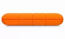 Disco Duro Externo Lacie Rugged Mini 4 Tb, Micro-usb B 3.2 Gen 1 (3.1 Gen 1), Naranja