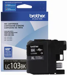 Cartucho De Tinta Brother Lc103bk Negro 600 Pag, Mfc-9130cw Original