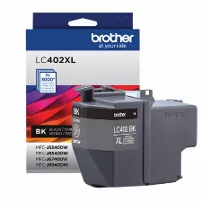 Cartucho De Tinta Brother Lc402xlbk Original, Negro, Alto Rendimiento (xl)