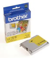 Cartucho De Tinta Brother Lc51y Original, Amarillo