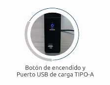 No Break Cdp, Compacto 500va, 250w, 4 Contactos, 1xusb, Respaldo 5min, Bateria Litio, Negro
