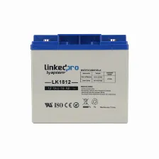 Bateria Linkedpro Lk1812 Sealed Lead Acid (vrla), 12 V, 5000 Mah, Azul, Gris