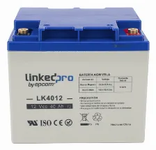 Bateria Linkedpro Lk4012 Sealed Lead Acid (vrla), 12 V, 40000 Mah, Azul, Gris