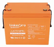 Bateria Linkedpro Lk7512fr Sealed Lead Acid (vrla), 12 V, 75000 Mah, Naranja