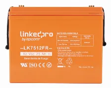 Bateria Linkedpro Lk7512fr Sealed Lead Acid (vrla), 12 V, 75000 Mah, Naranja