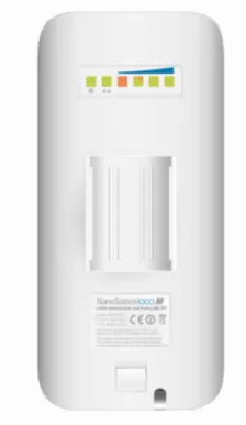 Access Point Ubiquiti Networks Nanostation M2, 2.4ghz, 150+ Mbps, 8dbi Airmax, Interior/exterior, Adaptador Poe (locom2)