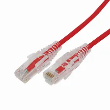 Patchord Linkedpro Lp-ut6a-1000-rd28 Cat6a, 10 M, U/utp (utp), Rojo