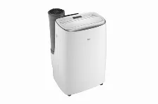 Aire Acondicionado Lg Porta¡til Inverter Enfriamiento 14000 Btu/h Compresor Dual Temporizador Color Blanco