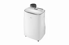 Aire Acondicionado Lg Porta¡til Inverter Enfriamiento 14000 Btu/h Compresor Dual Temporizador Color Blanco