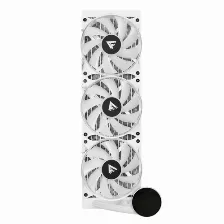 Sistema De Enfriamiento Game Factor Lqg700 Blanco, Rgb, Vent 3x120mm