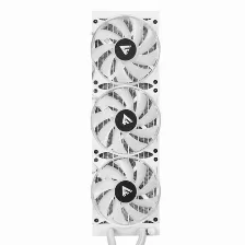 Sistema De Enfriamiento Game Factor Lqg700 Blanco, Rgb, Vent 3x120mm
