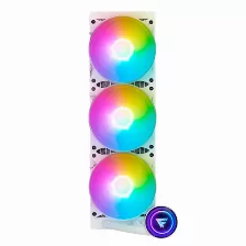 Sistema De Enfriamiento Game Factor Lqg700 Blanco, Rgb, Vent 3x120mm