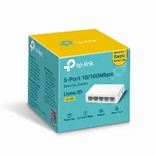 Switch Tp-link 5 Puertos, Fast Ethernet (10/100), No Administrable