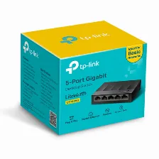 Switch Gigabit Tp-link Ls1005g, 5 Puertos Rj45, 10/100/1000 Mbps