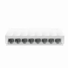 Switch Tp-link 8 Puertos Fast Ethernet (10/100) 1.6 Gbit/s Color Blanco (ls1008)
