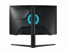 Monitor Led Curvo Samsung Odyssey 27 Pulgadas, G6, 2560x1440, 240hz, Freesync Premium Pro, Rj45, Bluetooth, Wifi