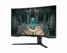 Monitor Led Curvo Samsung Odyssey 27 Pulgadas, G6, 2560x1440, 240hz, Freesync Premium Pro, Rj45, Bluetooth, Wifi