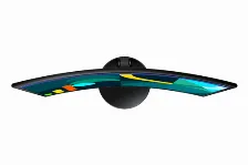 Monitor Curvo Samsung, Ls27d360galxzx Led, 27 Pulg, Full Hd, 100 Hz, 4ms, 1920x1080, Negro